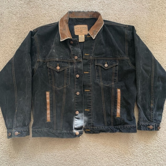 Arizona Jean Company Jackets & Blazers - the original arizona jean company dark wash denim jacket - medium
